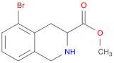 Methyl 5-Bromo-1,2,3,4-tetrahydroisoquinoline-3-carboxylate