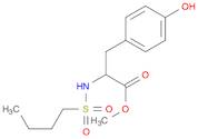 METHYL N-BUTYLSULFONYL-L-P-HYDROXYPHENYLALANINE