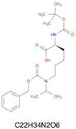 (S)-6-(((Benzyloxy)carbonyl)(isopropyl)amino)-2-((tert-butoxycarbonyl)amino)hexanoic acid