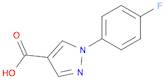 1-(4-FLUORO-PHENYL)-1H-PYRAZOLE-4-CARBOXYLIC ACID