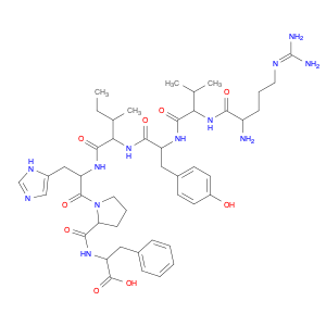 Angiotensin III H-Arg-Val-Tyr-Ile-His-Pro-Phe-OH