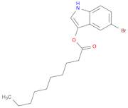 5-Bromo-3-indolyldecanoate