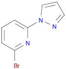 2-BROMO-6-(1H-PYRAZOL-1-YL)PYRIDINE