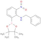 N-Benzyl-2-nitro-6-(4,4,5,5-tetramethyl-1,3,2-dioxaborolan-2-yl)aniline