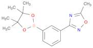 5-Methyl-3-(3-(4,4,5,5-tetramethyl-1,3,2-dioxaborolan-2-yl)phenyl)-1,2,4-oxadiazole