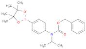 Benzyl isopropyl(4-(4,4,5,5-tetramethyl-1,3,2-dioxaborolan-2-yl)phenyl)carbamate