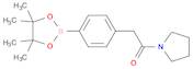 1-(Pyrrolidin-1-yl)-2-[4-(4,4,5,5-tetramethyl-1,3,2-dioxaborolan-2-yl)phenyl]ethanone