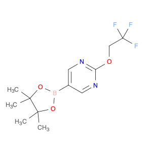 5-(4,4,5,5-Tetramethyl-1,3,2-dioxaborolan-2-yl)-2-(2,2,2-trifluoroethoxy)pyrimidine