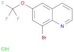 8-Bromo-6-trifluoromethoxyquinoline, HCl