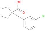 1-(3-CHLOROPHENYL)CYCLOPENTANECARBOXYLIC ACID