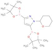 1-(Tetrahydro-2H-pyran-2-yl)-3,5-bis(4,4,5,5-tetramethyl-1,3,2-dioxaborolan-2-yl)-1H-pyrazole