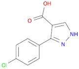 3-(4-CHLOROPHENYL)-1H-PYRAZOLE-4-CARBOXYLIC ACID