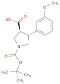 trans-1-Boc-4-(3-methoxyphenyl)pyrrolidine-3-carboxylic Acid