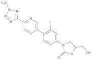 (S)-3-(3-fluoro-4-(6-(2-Methyl-2H-tetrazol-5-yl)pyridin-3-yl)phenyl)-5-(hydroxyMethyl)oxazolidin-2…