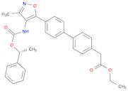 [4'-[3-Methyl-4-[[[((R)-1-phenylethyl)oxy]carbonyl]aMino]isoxazol-5-yl]biphenyl-4-yl]acetic acid...