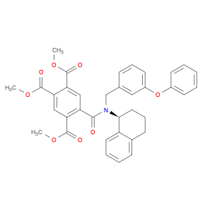 1,2,4-Benzenetricarboxylic acid, 5-[[[(3-phenoxyphenyl)Methyl][(1S)-1,2,3,4-tetrahydro-1-naphthale…