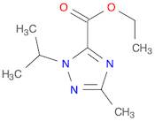 1H-1,2,4-Triazole-5-carboxylic acid, 3-Methyl-1-(1-Methylethyl)-, ethyl ester