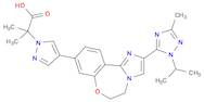 1H-Pyrazole-1-acetic acid, 4-[5,6-dihydro-2-[3-Methyl-1-(1-Methylethyl)-1H-1,2,4-triazol-5-yl]iMid…