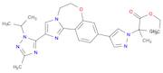 1H-Pyrazole-1-acetic acid, 4-[5,6-dihydro-2-[3-Methyl-1-(1-Methylethyl)-1H-1,2,4-triazol-5-yl]iM...