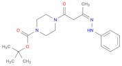 1-Piperazinecarboxylic acid, 4-[1-oxo-3-(2-phenylhydrazinylidene)butyl]-, 1,1-diMethylethyl ester