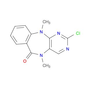 2-Chloro-5,11-dimethyl-5,11-dihydro-6H-benzo[e]pyrimido[5,4-b][1,4]diazepin-6-one