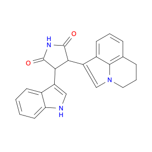 3-(5,6-dihydro-4H-pyrrolo[3,2,1-ij]quinolin-1-yl)-4-(1H-indol-3-yl)pyrrolidine-2,5-dione