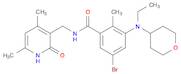 BenzaMide, 5-broMo-N-[(1,2-dihydro-4,6-diMethyl-2-oxo-3-pyridinyl)Methyl]-3-[ethyl(tetrahydro-2H-p…