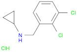 N-(2,3-dichlorobenzyl)cyclopropanamine hydrochloride