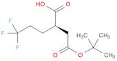 R)-2-(2-tert-butoxy-2-oxoethyl)-5,5,5-trifluoropentanoic acid