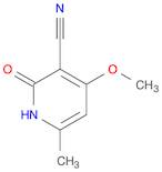 3-Pyridinecarbonitrile, 1,2-dihydro-4-methoxy-6-methyl-2-oxo-