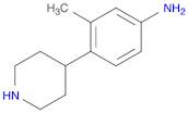 Benzenamine, 3-methyl-4-(4-piperidinyl)-