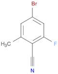 Benzonitrile, 4-bromo-2-fluoro-6-methyl-