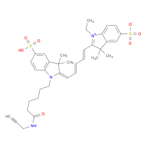 3H-IndoliuM, 2-[5-[1,3-dihydro-3,3-diMethyl-1-[6-oxo-6-(2-propyn-1-ylaMino)hexyl]-5-sulfo-2H-ind...