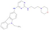 N4-(9-Ethyl-9H-carbazol-3-yl)-N2-(3-Morpholin-4-yl-propyl)-pyriMidine-2,4-diaMine