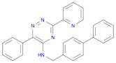 N-([1,1'-Biphenyl]-4-ylmethyl)-6-phenyl-3-(pyridin-2-yl)-1,2,4-triazin-5-amine