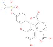 Spiro[isobenzofuran-1(3H),9'-[9H]xanthene]-6-carboxylic acid, 3'-hydroxy-3-oxo-6'-[[(trifluorometh…