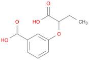 3-(1-carboxypropoxy)benzoic acid