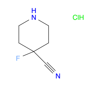 4-FLUOROPIPERIDINE-4-CARBONITRILE HCL