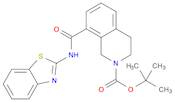 2(1H)-Isoquinolinecarboxylic acid, 8-[(2-benzothiazolylamino)carbonyl]-3,4-dihydro-, 1,1-dimethy...