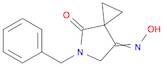 (E)-5-benzyl-7-(hydroxyimino)-5-azaspiro[2.4]heptan-4-one