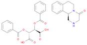 Butanedioic acid, 2,3-bis(benzoyloxy)-, (2R,3R)-, compd. with (11bR)-1,2,3,6,7,11b-hexahydro-4H-py…