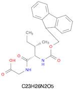 2-((2S,3S)-2-((((9H-Fluoren-9-yl)methoxy)carbonyl)amino)-3-methylpentanamido)acetic acid