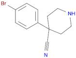 4-(4-Bromophenyl)piperidine-4-carbonitrile