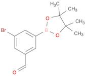 3-broMo-5-(4,4,5,5-tetraMethyl-1,3,2-dioxaborolan-2-yl)benzaldehyde