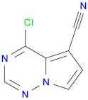 4-Chloropyrrolo[2,1-f][1,2,4]triazine-5-carbonitrile