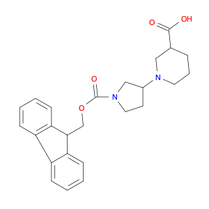 1-(1-(((9H-Fluoren-9-yl)Methoxy)carbonyl)pyrrolidin-3-yl)piperidin-3-carboxylic acid