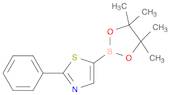 2-Phenyl-5-(4,4,5,5-tetramethyl-1,3,2-dioxaborolan-2-yl)thiazole