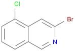 3-Bromo-5-chloroisoquinoline