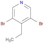 3,5-Dibromo-4-ethylpyridine