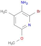 2-BROMO-3-AMINO-6-METHOXY-4-PICOLINE